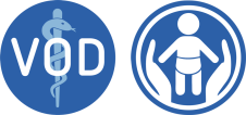VOD-Qualitätssymbol für die Behandlung von Säuglingen und Kindern